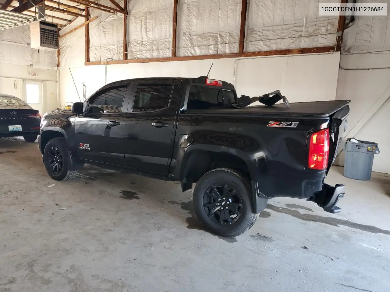 2017 Chevrolet Colorado Z71 VIN: 1GCGTDEN1H1226684 Lot: 63080635