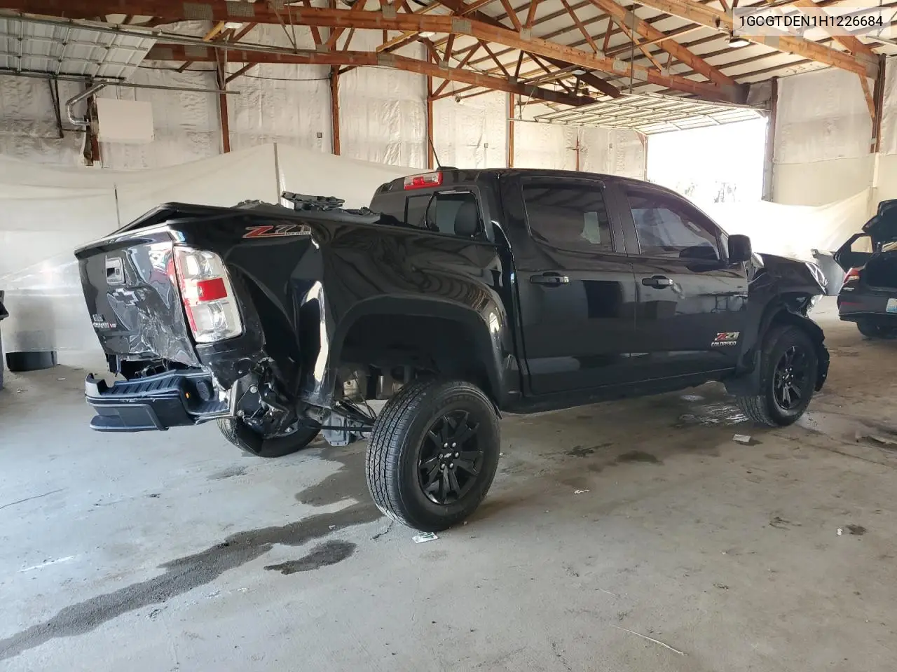 2017 Chevrolet Colorado Z71 VIN: 1GCGTDEN1H1226684 Lot: 63080635