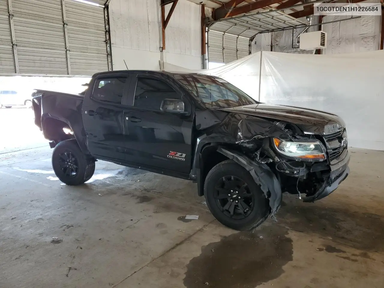 2017 Chevrolet Colorado Z71 VIN: 1GCGTDEN1H1226684 Lot: 63080635