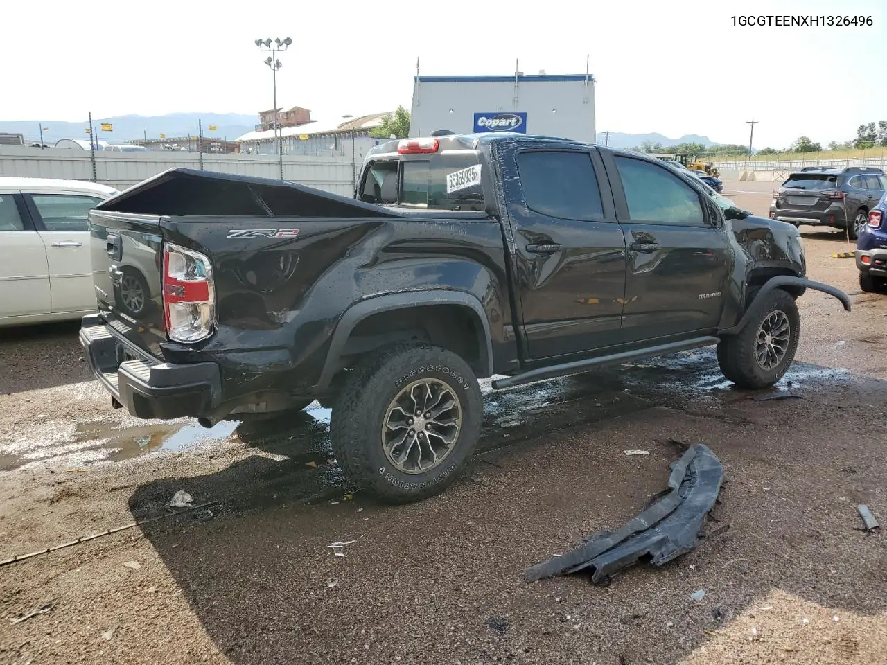 2017 Chevrolet Colorado Zr2 VIN: 1GCGTEENXH1326496 Lot: 65369935