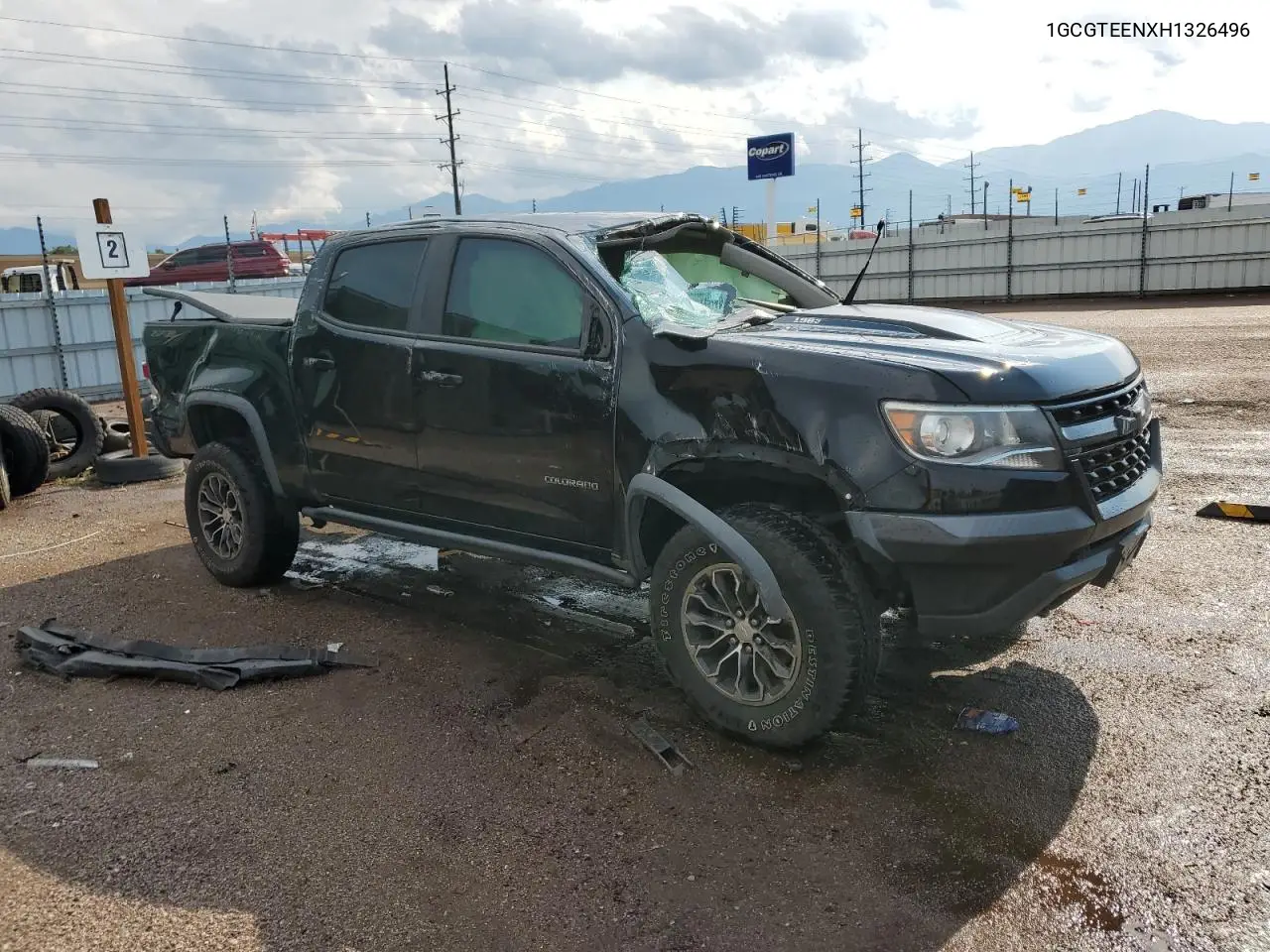 2017 Chevrolet Colorado Zr2 VIN: 1GCGTEENXH1326496 Lot: 65369935