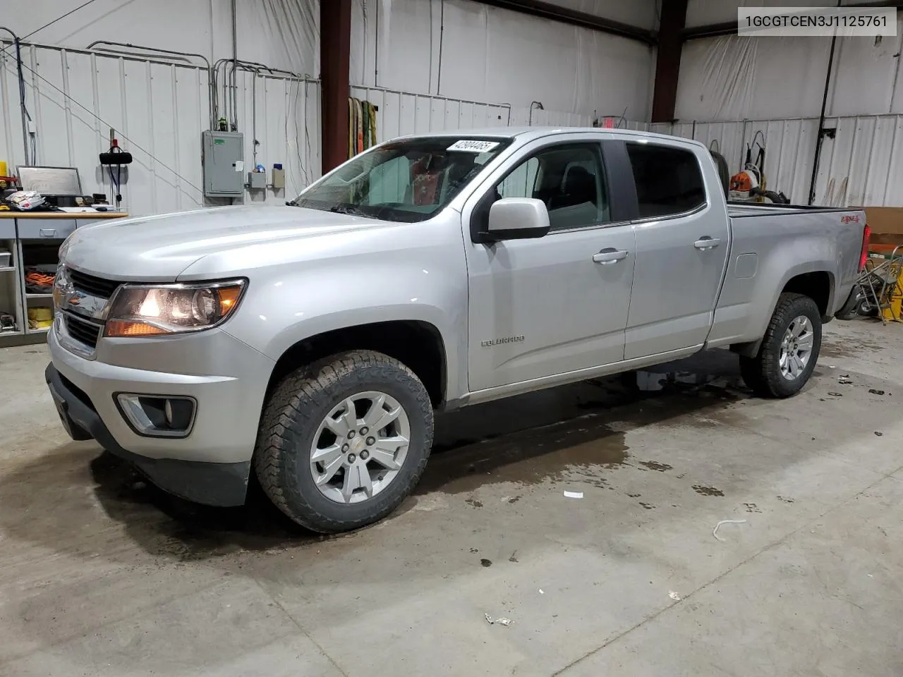 2018 Chevrolet Colorado Lt VIN: 1GCGTCEN3J1125761 Lot: 42904465