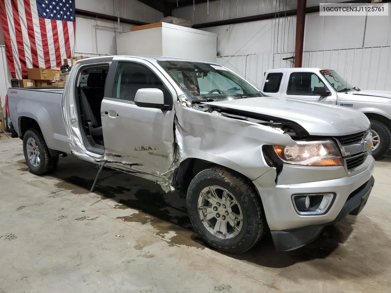 2018 Chevrolet Colorado Lt VIN: 1GCGTCEN3J1125761 Lot: 42904465
