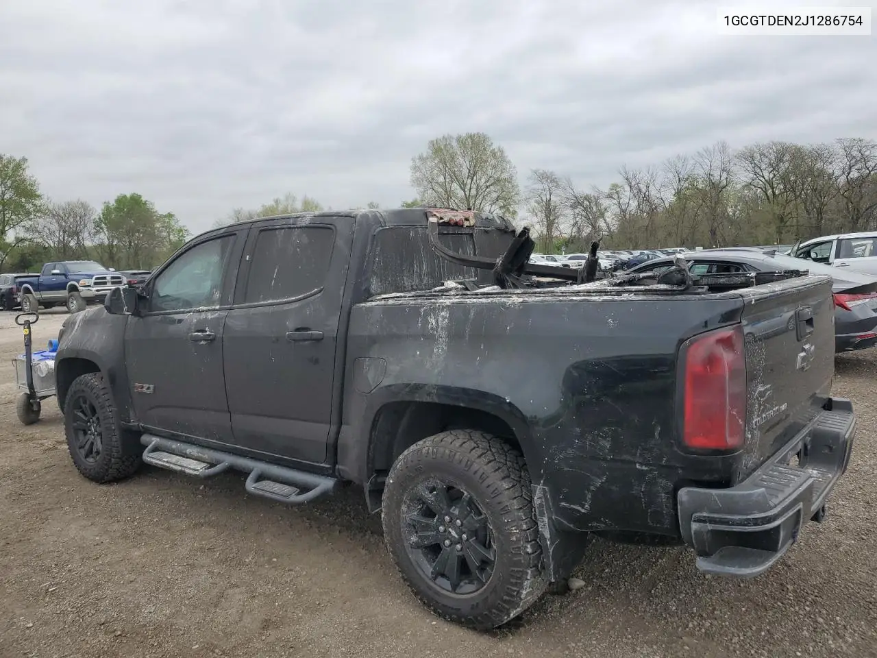 2018 Chevrolet Colorado Z71 VIN: 1GCGTDEN2J1286754 Lot: 54756895