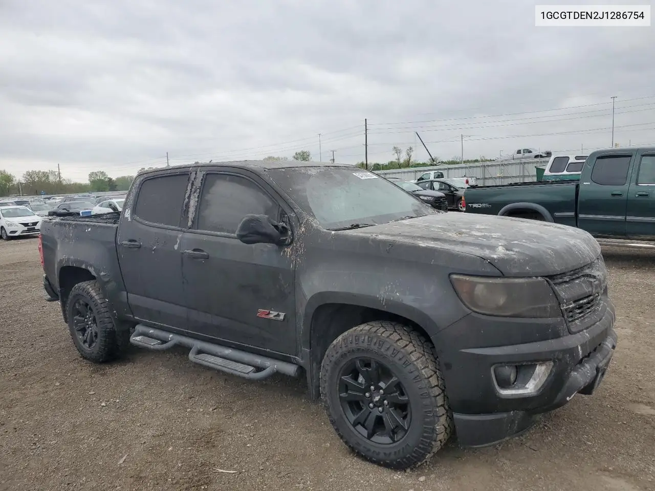 2018 Chevrolet Colorado Z71 VIN: 1GCGTDEN2J1286754 Lot: 54756895