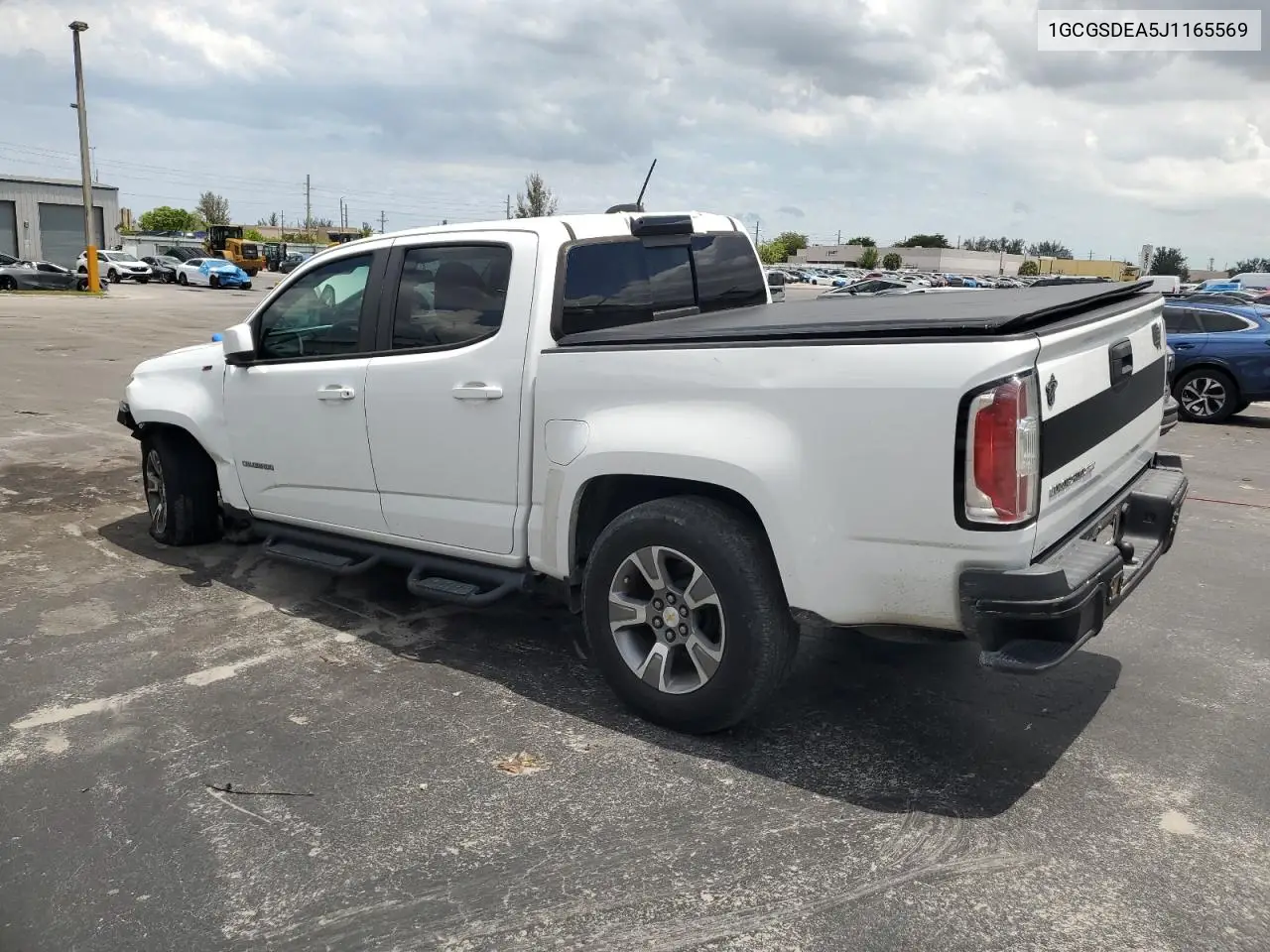 2018 Chevrolet Colorado Z71 VIN: 1GCGSDEA5J1165569 Lot: 56703285