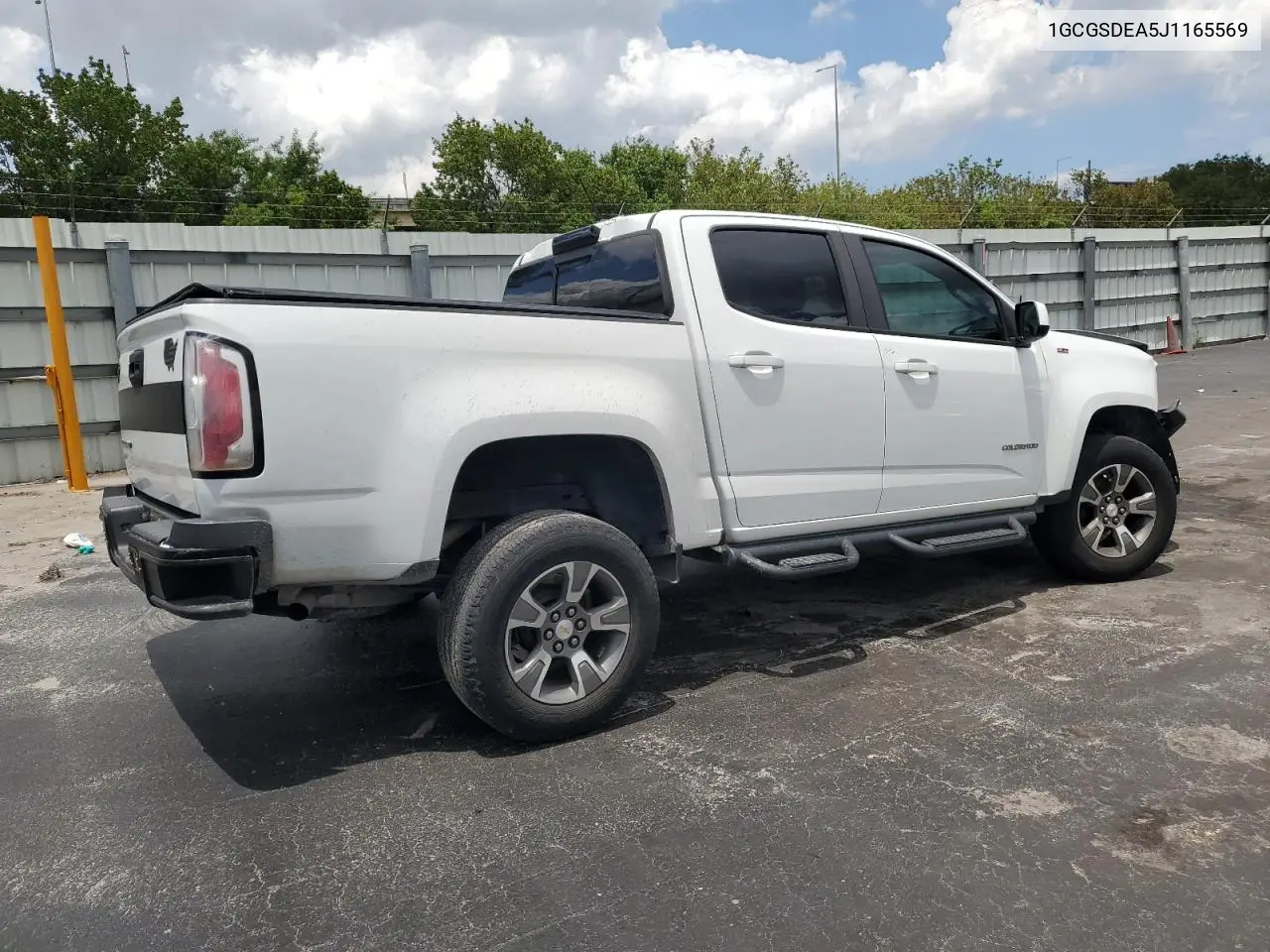2018 Chevrolet Colorado Z71 VIN: 1GCGSDEA5J1165569 Lot: 56703285