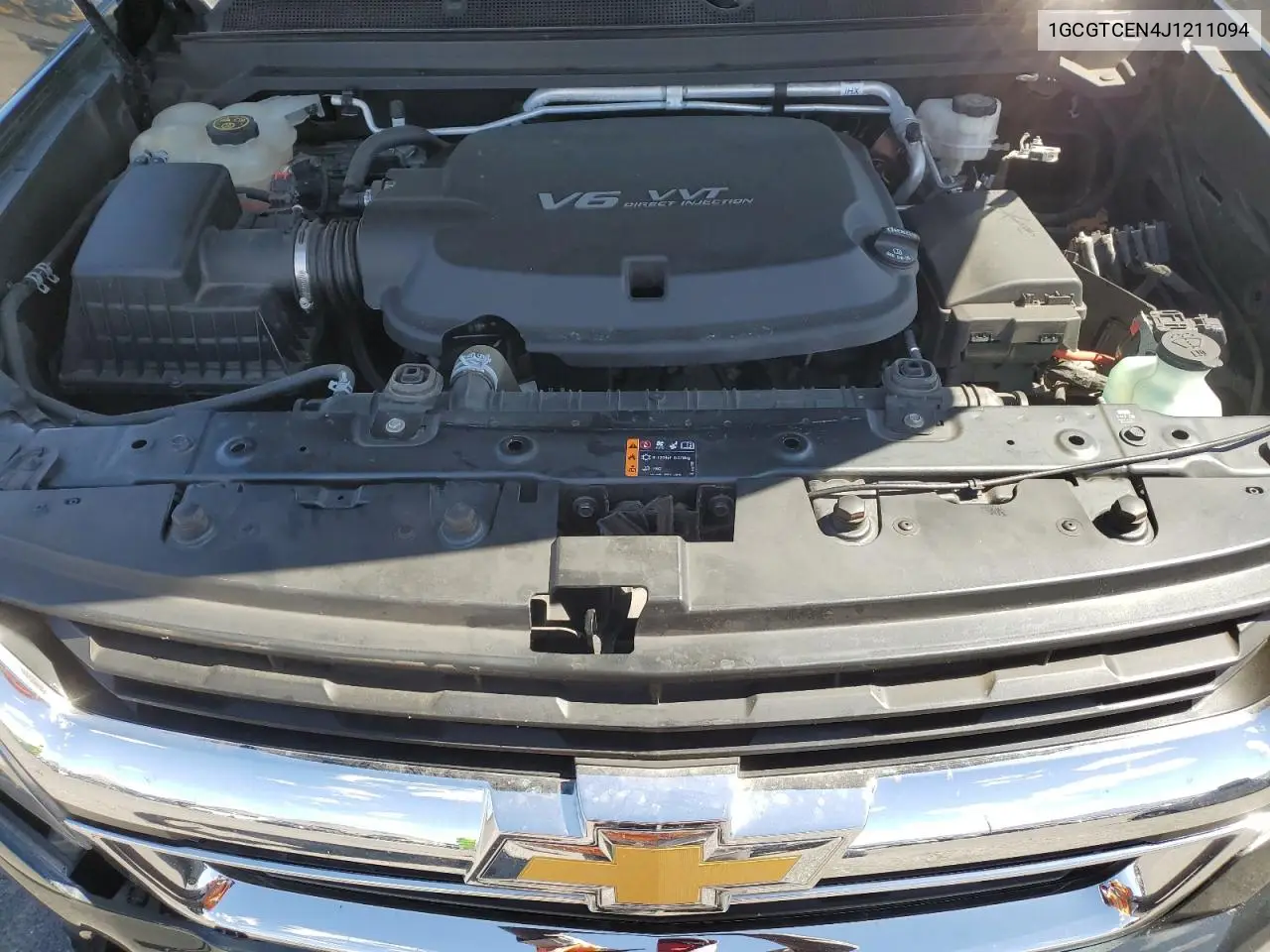 2018 Chevrolet Colorado Lt VIN: 1GCGTCEN4J1211094 Lot: 56746245