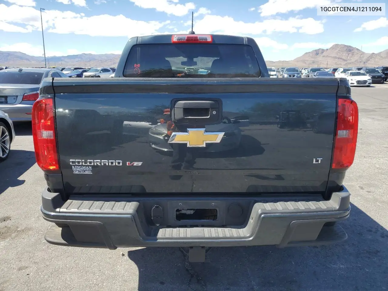 2018 Chevrolet Colorado Lt VIN: 1GCGTCEN4J1211094 Lot: 56746245