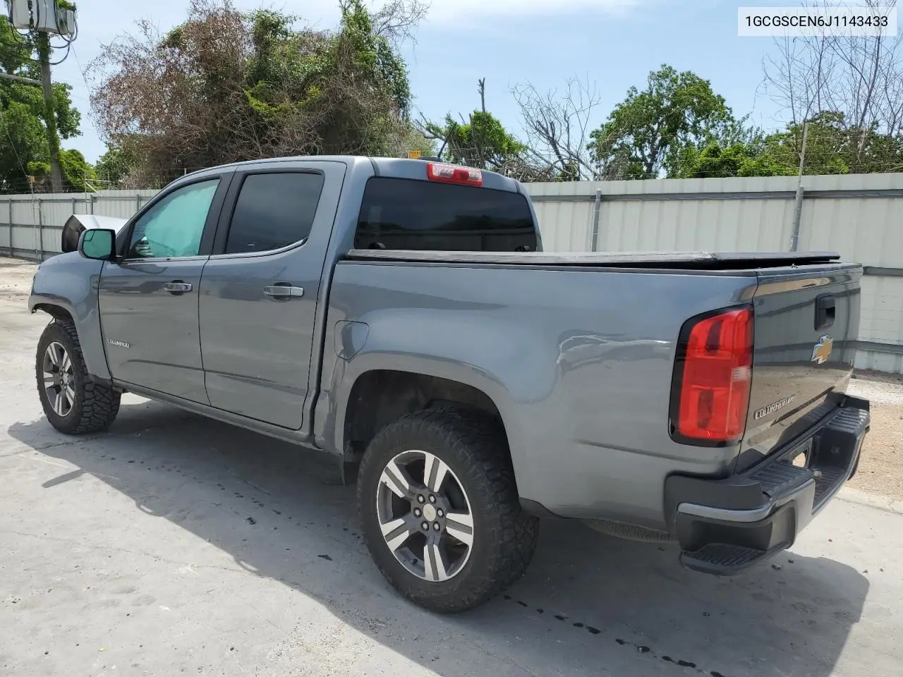 2018 Chevrolet Colorado Lt VIN: 1GCGSCEN6J1143433 Lot: 56942765