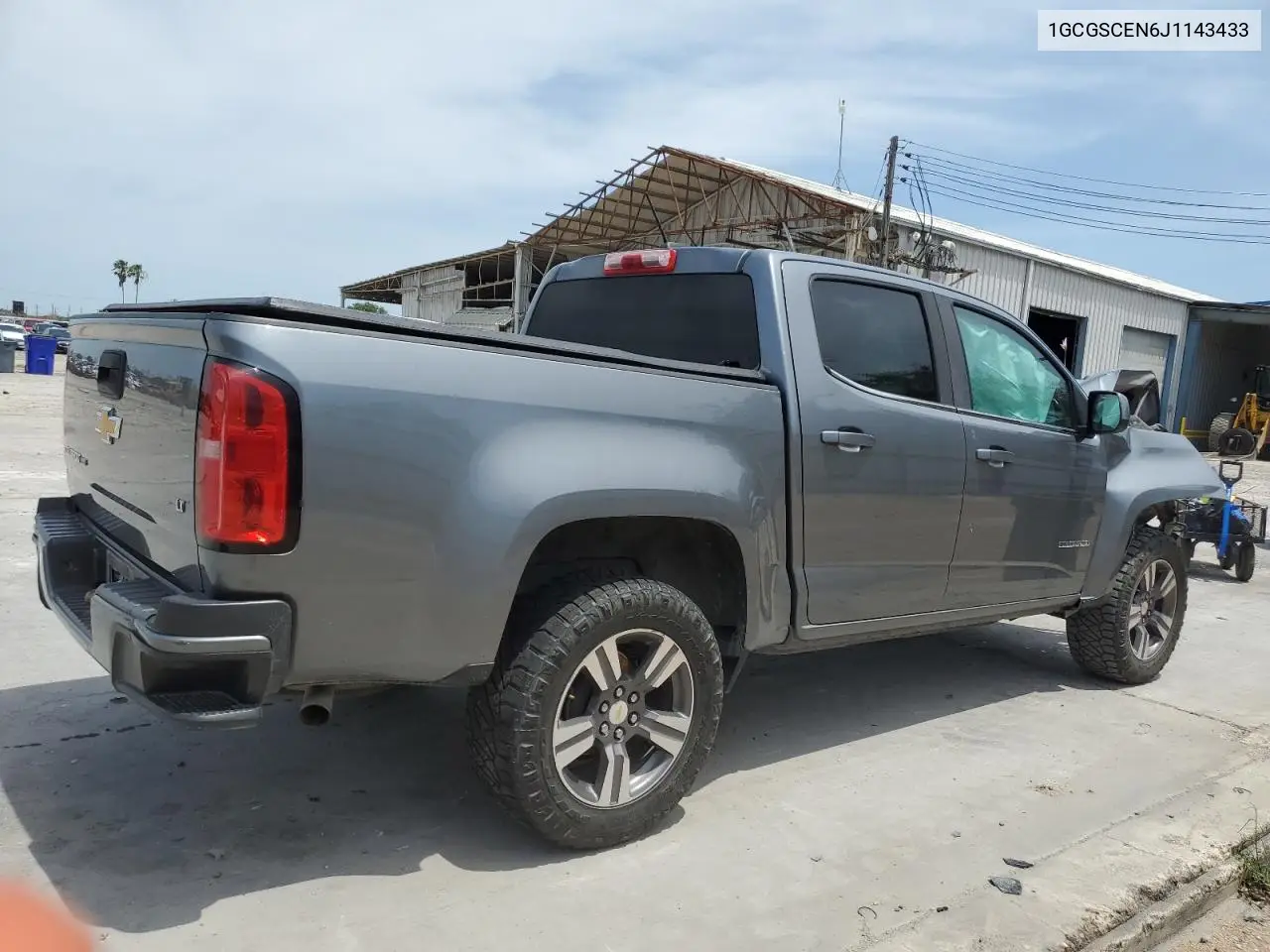 2018 Chevrolet Colorado Lt VIN: 1GCGSCEN6J1143433 Lot: 56942765