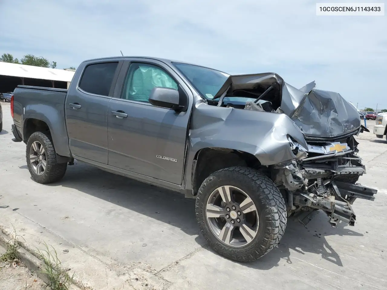 2018 Chevrolet Colorado Lt VIN: 1GCGSCEN6J1143433 Lot: 56942765