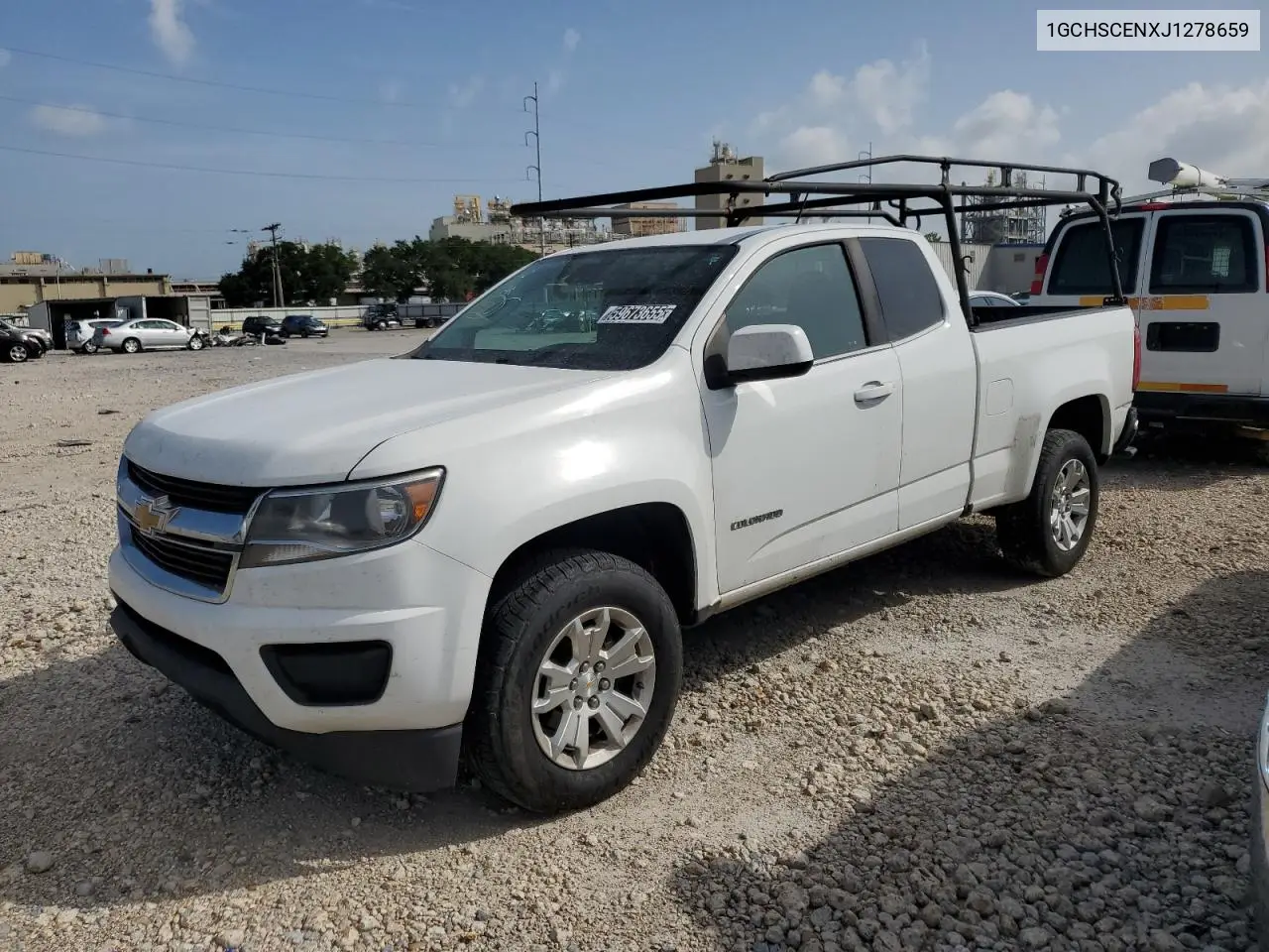 2018 Chevrolet Colorado Lt VIN: 1GCHSCENXJ1278659 Lot: 59673655