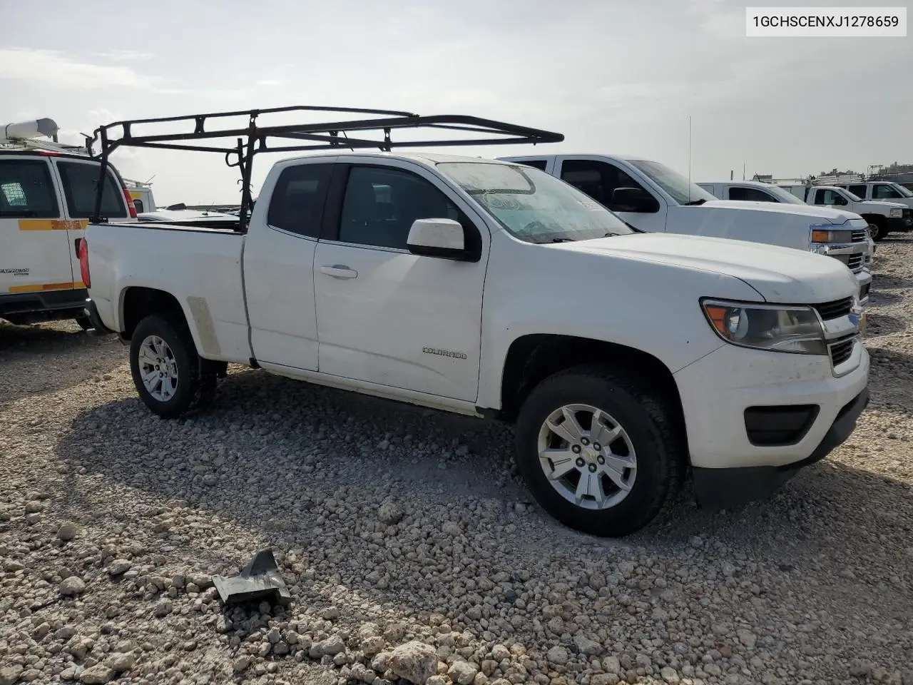 2018 Chevrolet Colorado Lt VIN: 1GCHSCENXJ1278659 Lot: 59673655