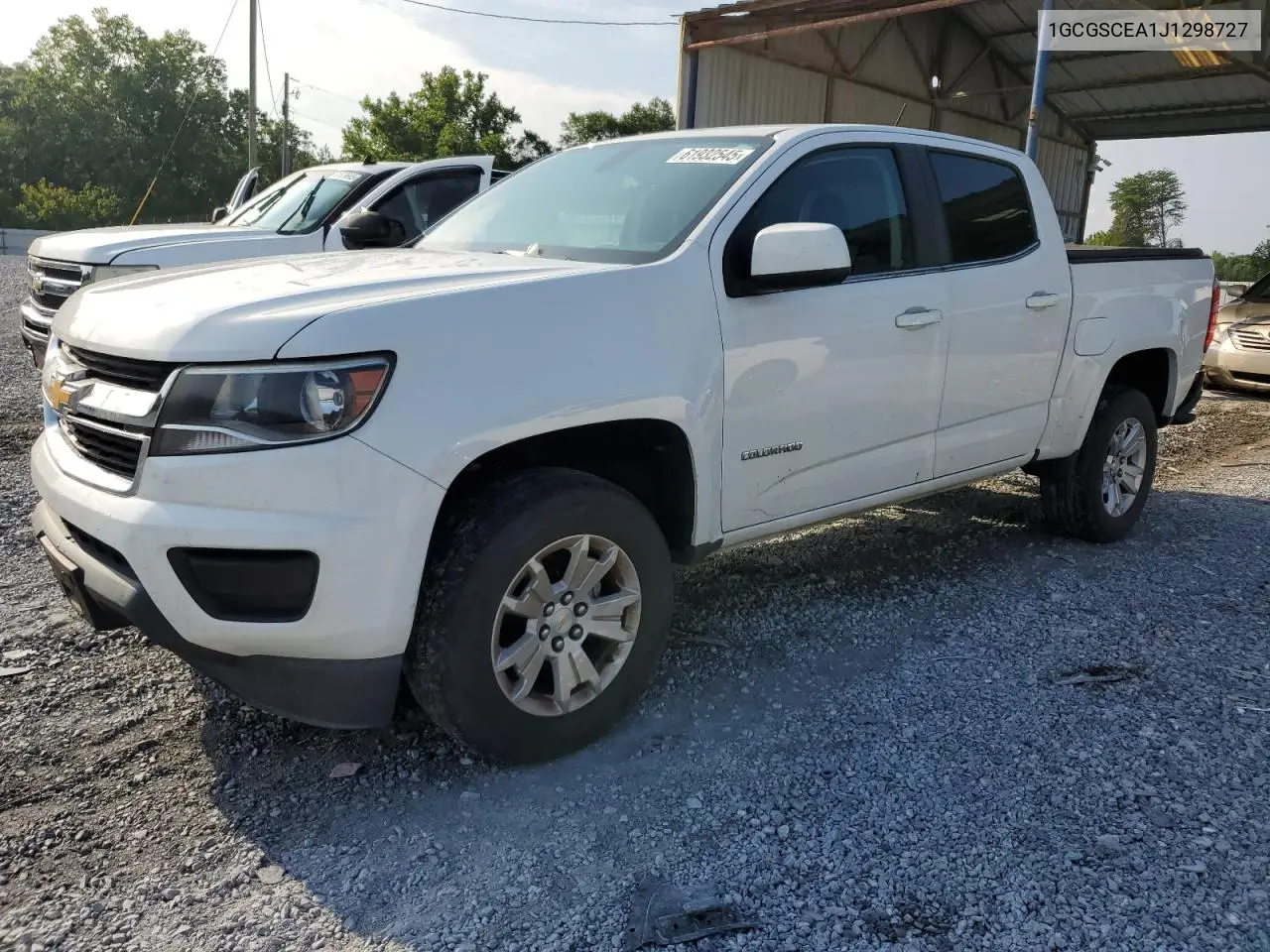 2018 Chevrolet Colorado Lt VIN: 1GCGSCEA1J1298727 Lot: 61932545