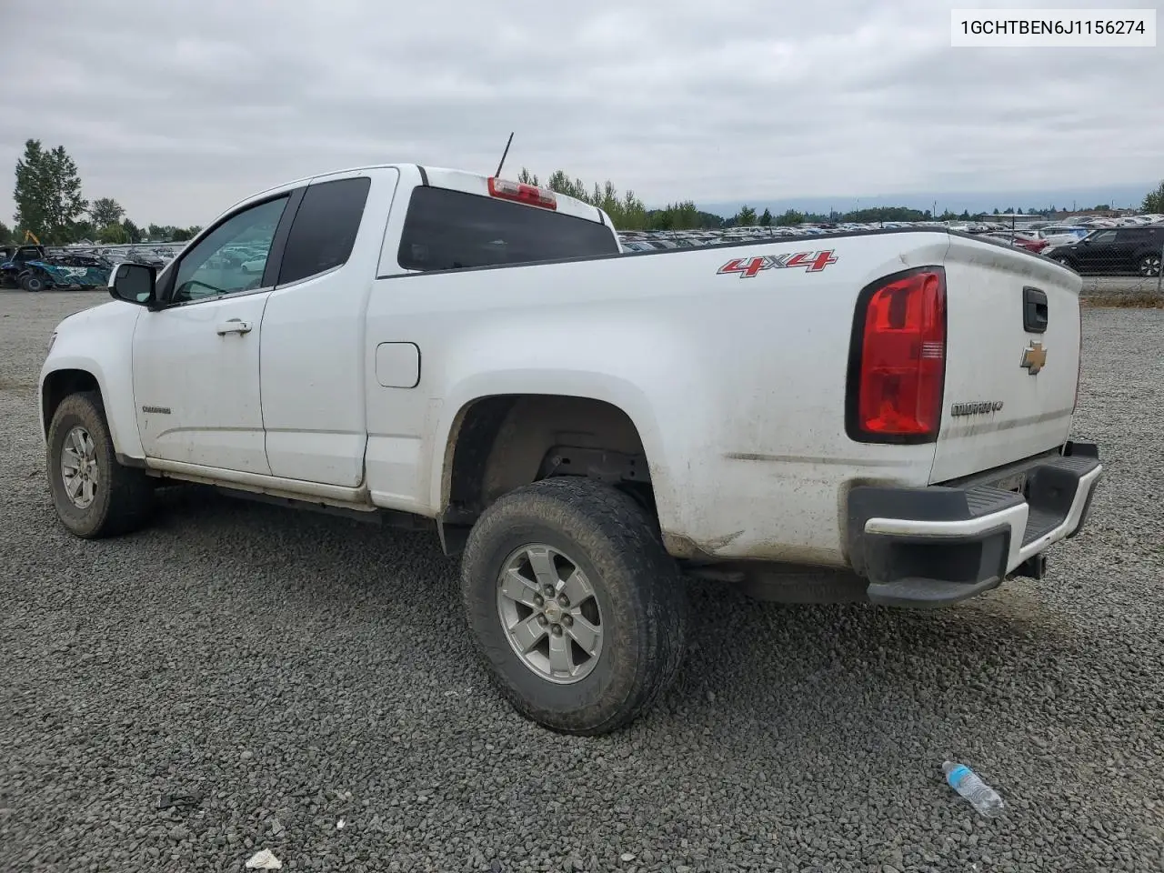 2018 Chevrolet Colorado VIN: 1GCHTBEN6J1156274 Lot: 62001315
