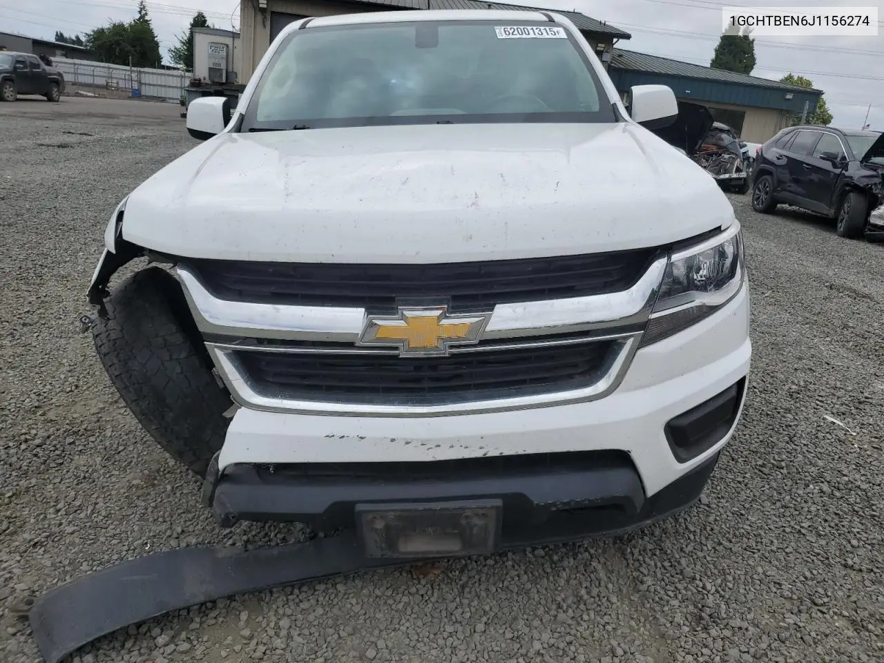 2018 Chevrolet Colorado VIN: 1GCHTBEN6J1156274 Lot: 62001315