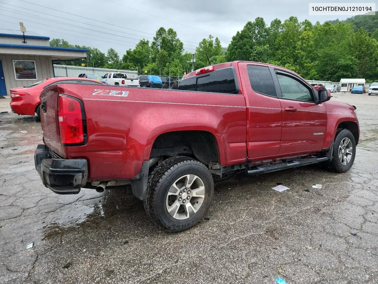 2018 Chevrolet Colorado Z71 VIN: 1GCHTDEN0J1210194 Lot: 62261775
