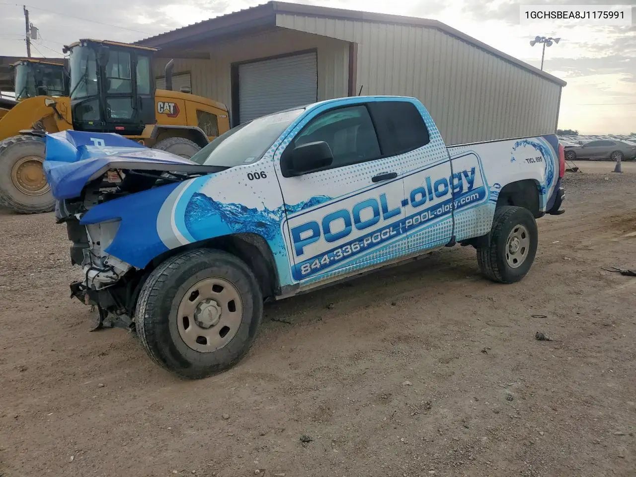 2018 Chevrolet Colorado VIN: 1GCHSBEA8J1175991 Lot: 62662705
