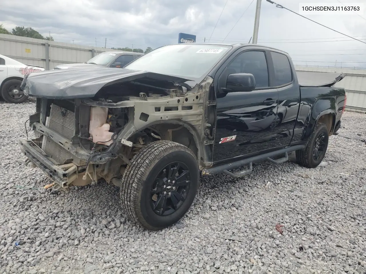 2018 Chevrolet Colorado Z71 VIN: 1GCHSDEN3J1163763 Lot: 62987745