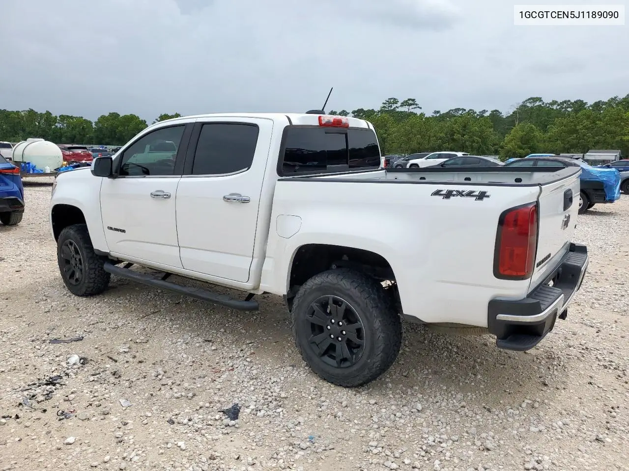 2018 Chevrolet Colorado Lt VIN: 1GCGTCEN5J1189090 Lot: 63057415