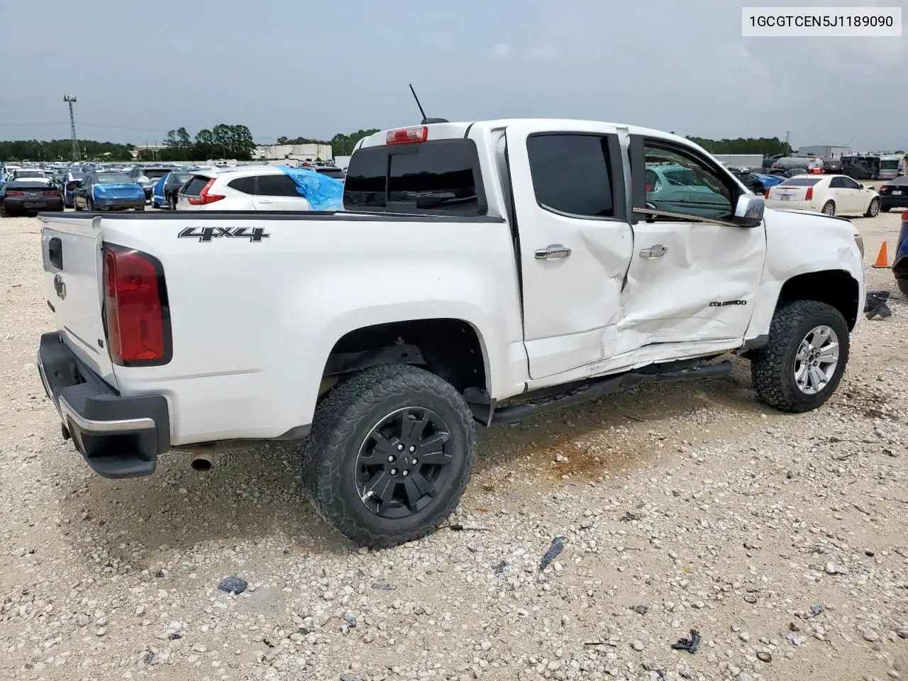 2018 Chevrolet Colorado Lt VIN: 1GCGTCEN5J1189090 Lot: 63057415