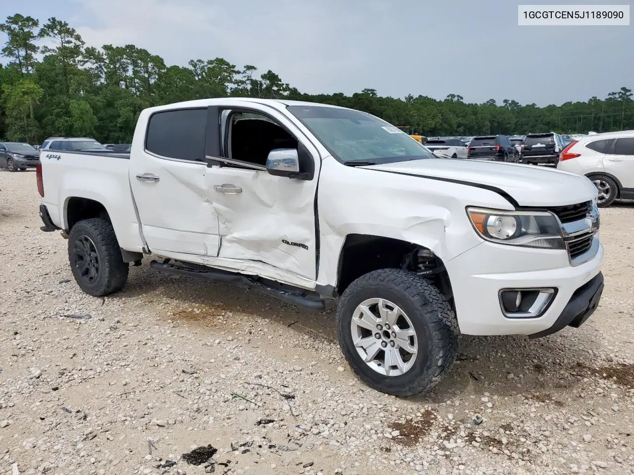 2018 Chevrolet Colorado Lt VIN: 1GCGTCEN5J1189090 Lot: 63057415
