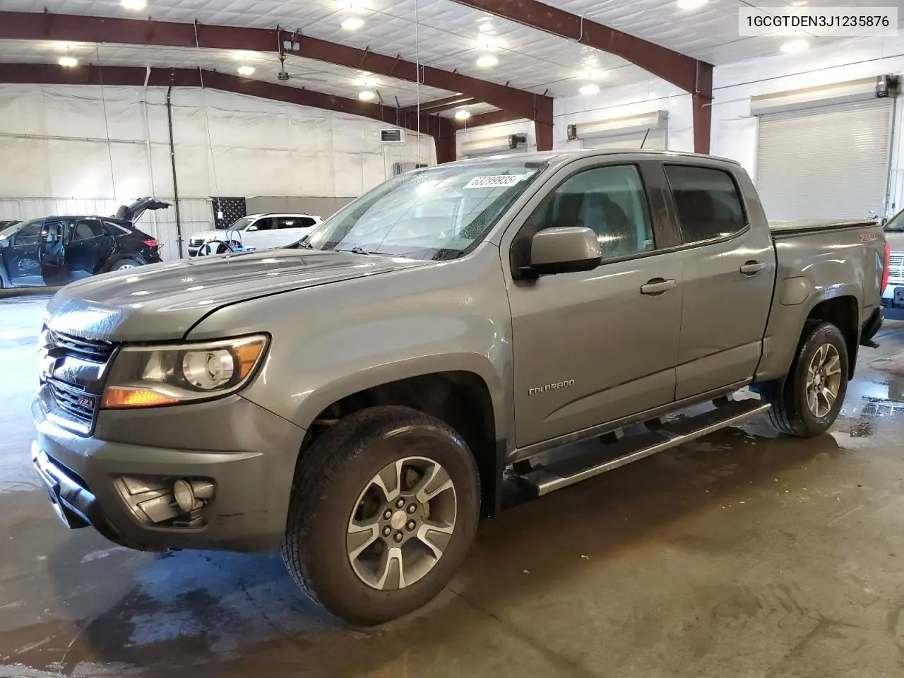 2018 Chevrolet Colorado Z71 VIN: 1GCGTDEN3J1235876 Lot: 63299935