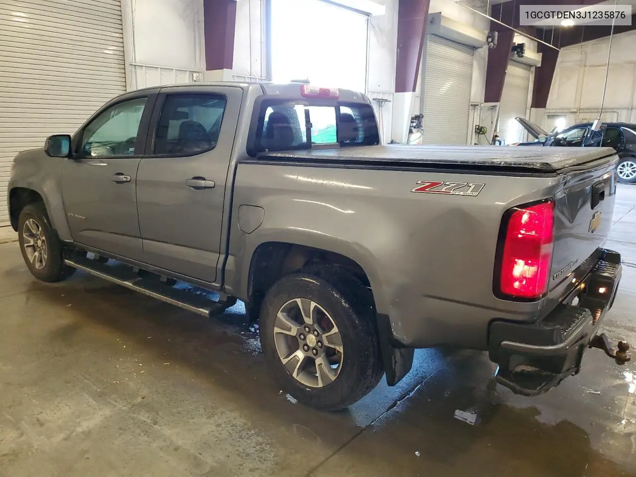 2018 Chevrolet Colorado Z71 VIN: 1GCGTDEN3J1235876 Lot: 63299935