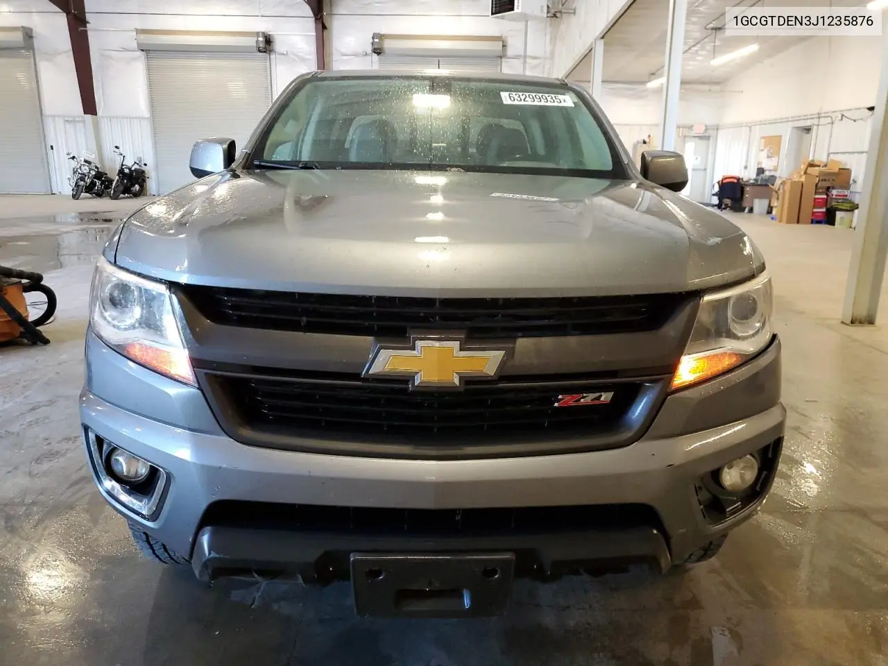 2018 Chevrolet Colorado Z71 VIN: 1GCGTDEN3J1235876 Lot: 63299935