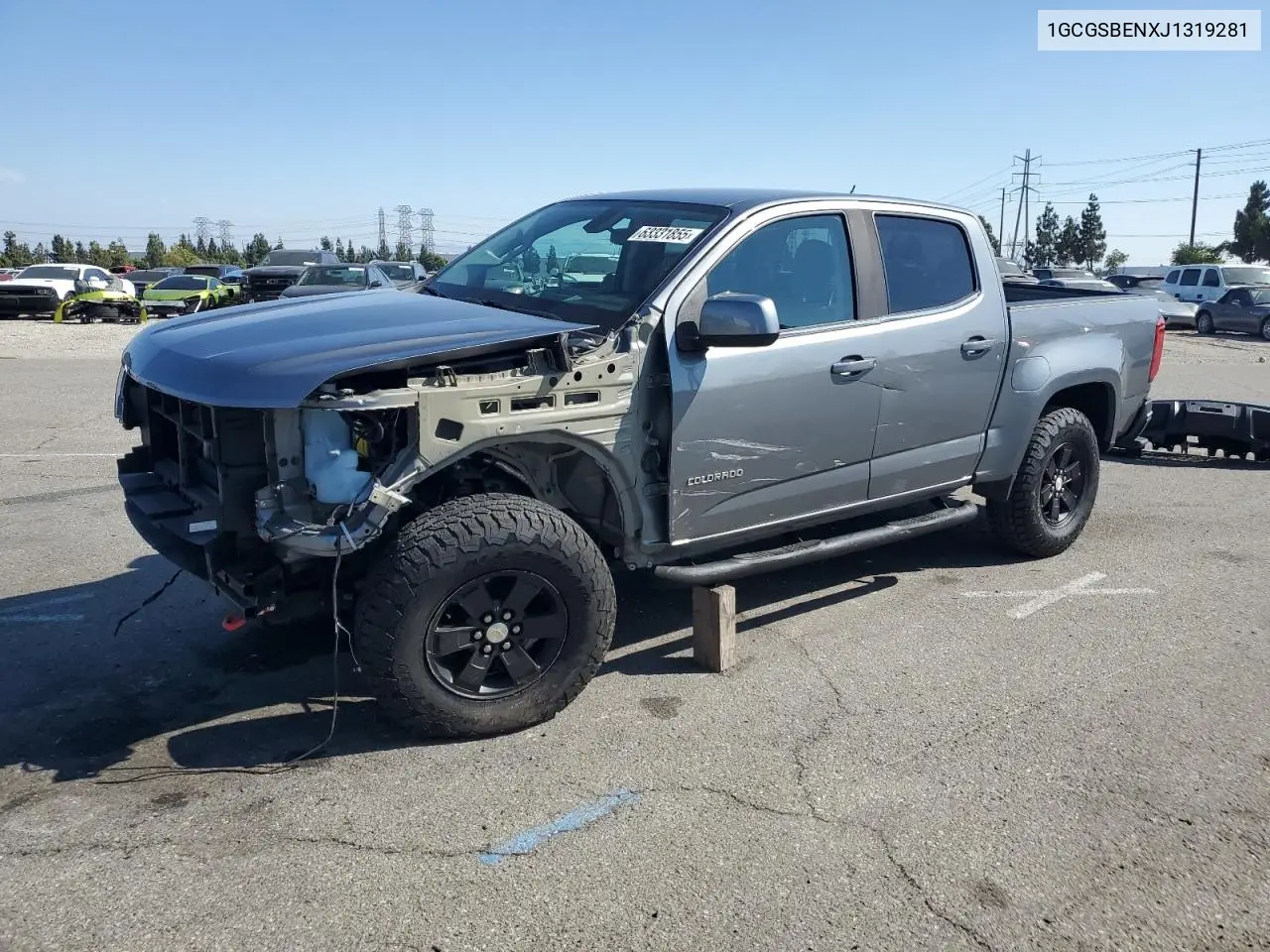 2018 Chevrolet Colorado VIN: 1GCGSBENXJ1319281 Lot: 63331855
