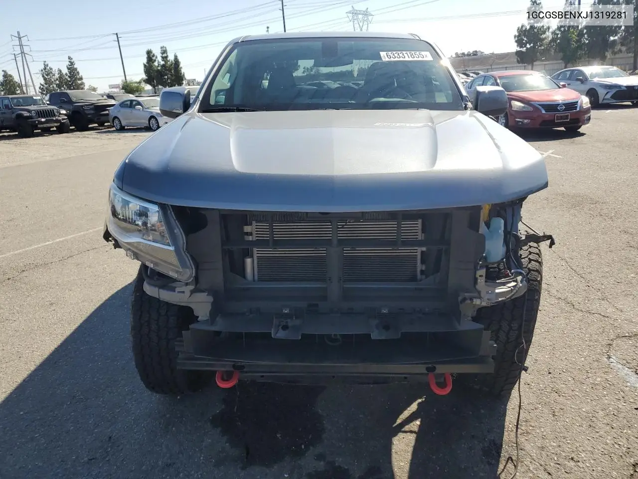 2018 Chevrolet Colorado VIN: 1GCGSBENXJ1319281 Lot: 63331855