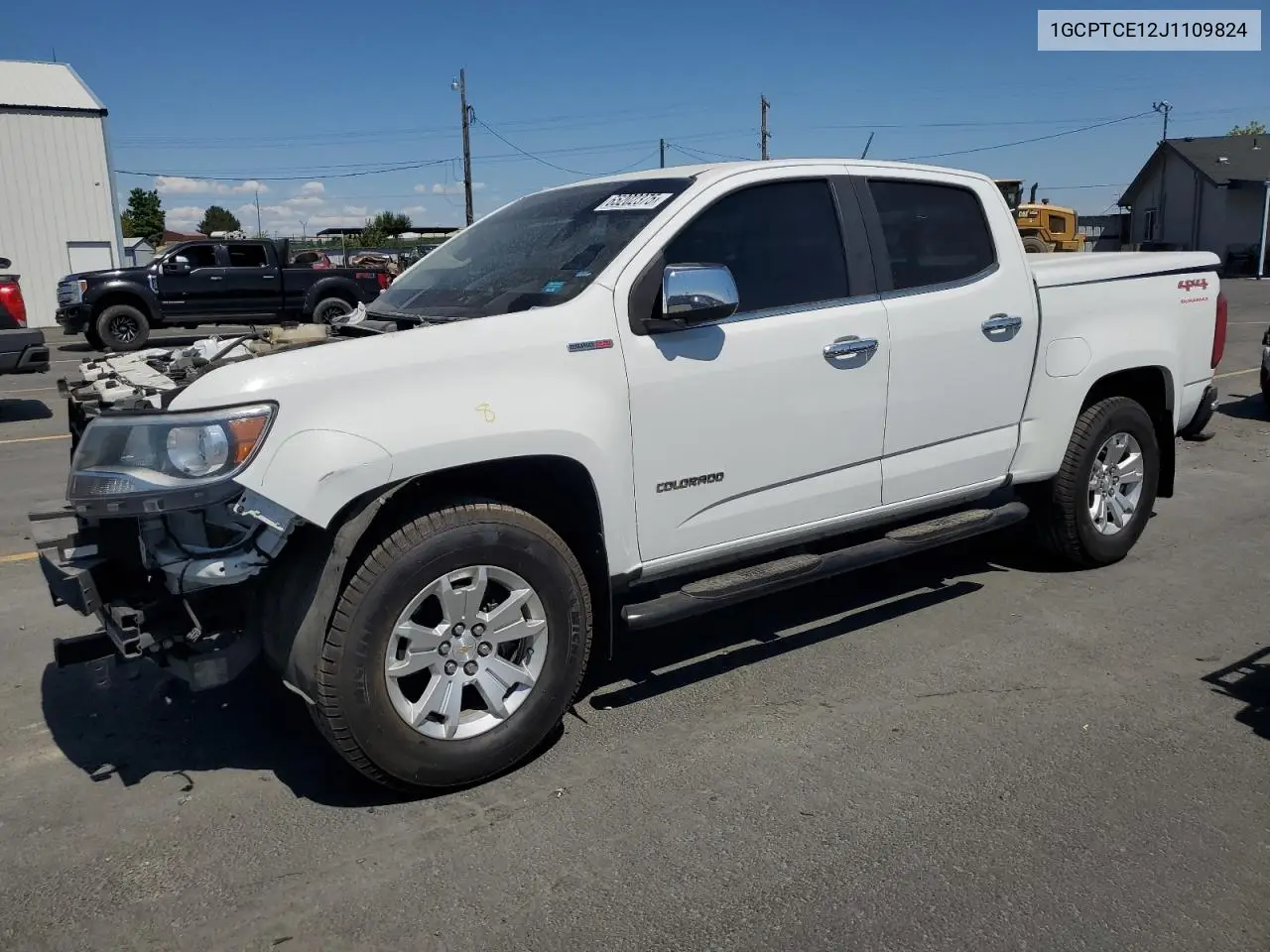 2018 Chevrolet Colorado Lt VIN: 1GCPTCE12J1109824 Lot: 65202375