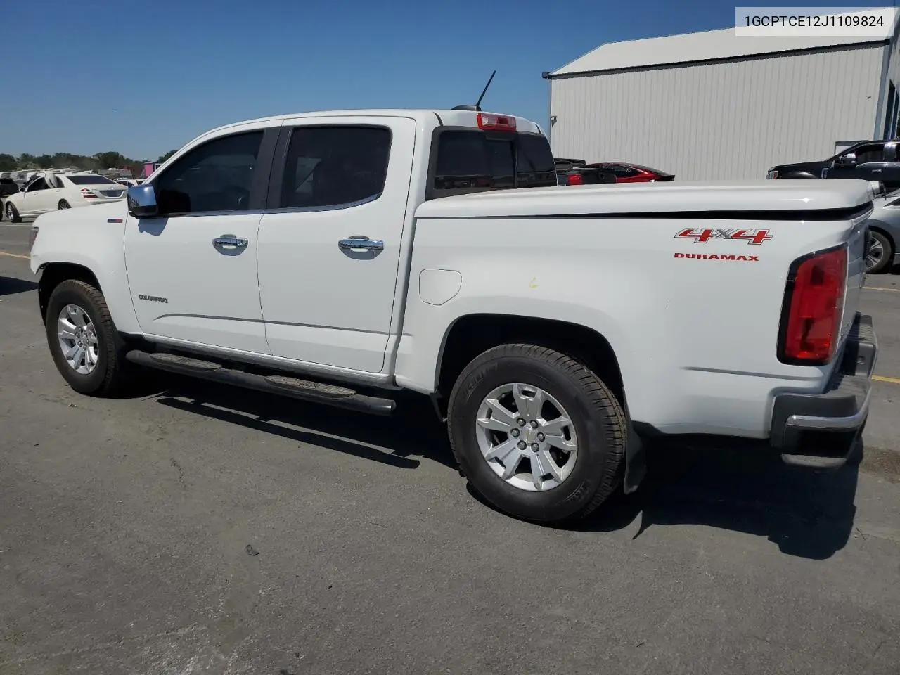 2018 Chevrolet Colorado Lt VIN: 1GCPTCE12J1109824 Lot: 65202375