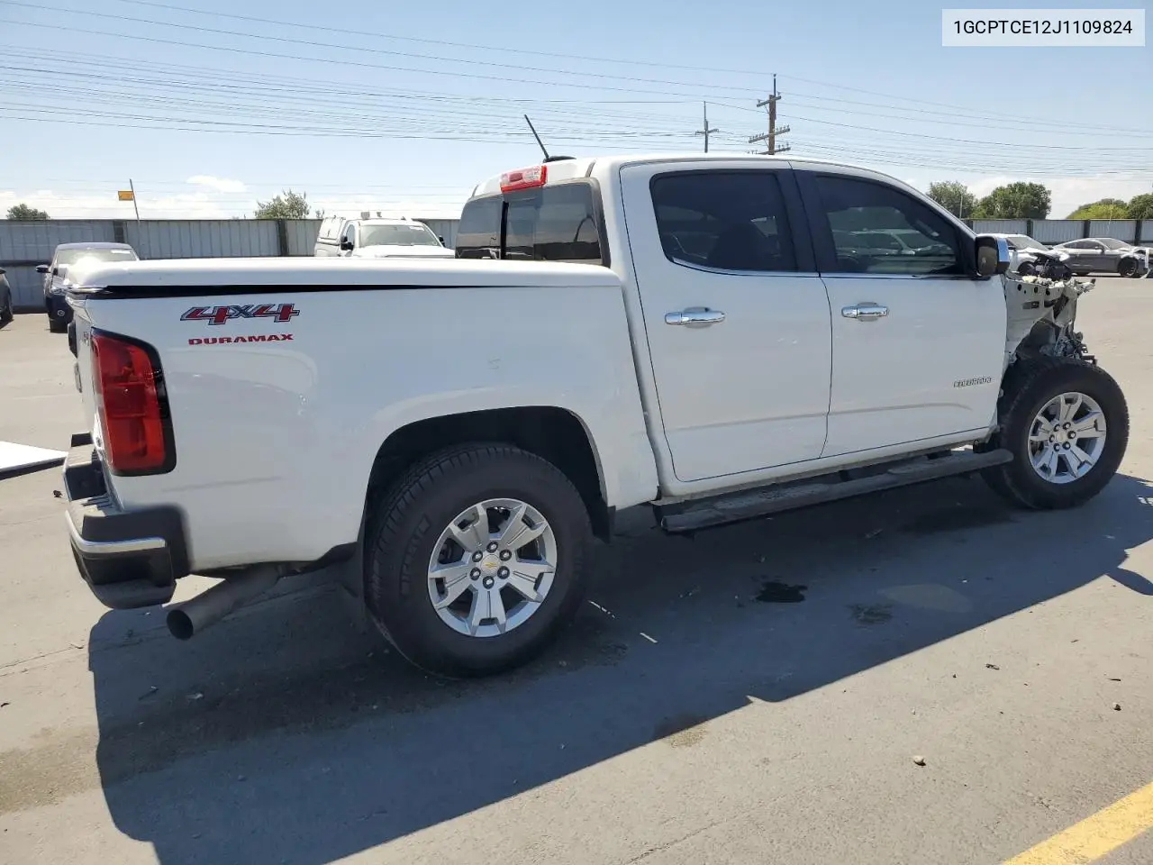2018 Chevrolet Colorado Lt VIN: 1GCPTCE12J1109824 Lot: 65202375