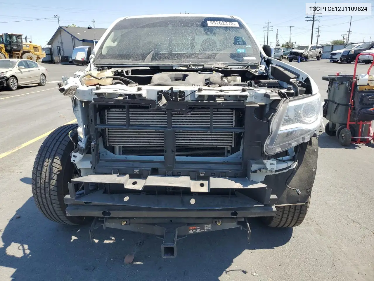 2018 Chevrolet Colorado Lt VIN: 1GCPTCE12J1109824 Lot: 65202375