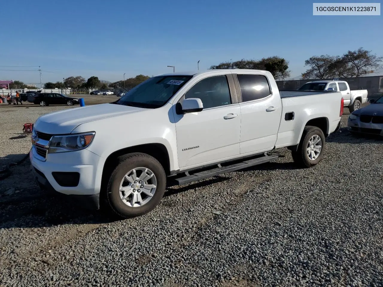 2019 Chevrolet Colorado Lt VIN: 1GCGSCEN1K1223871 Lot: 45764815