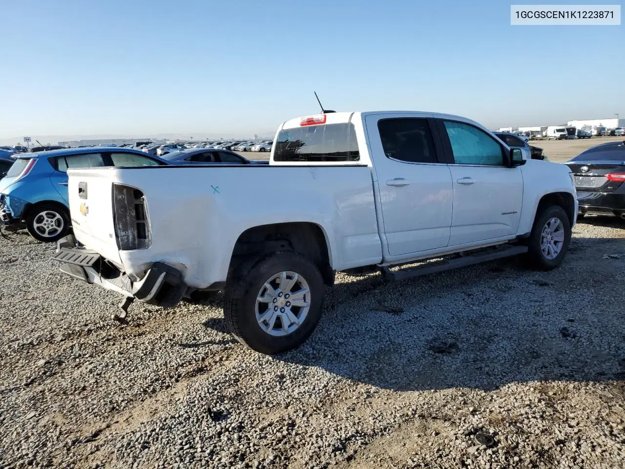 2019 Chevrolet Colorado Lt VIN: 1GCGSCEN1K1223871 Lot: 45764815