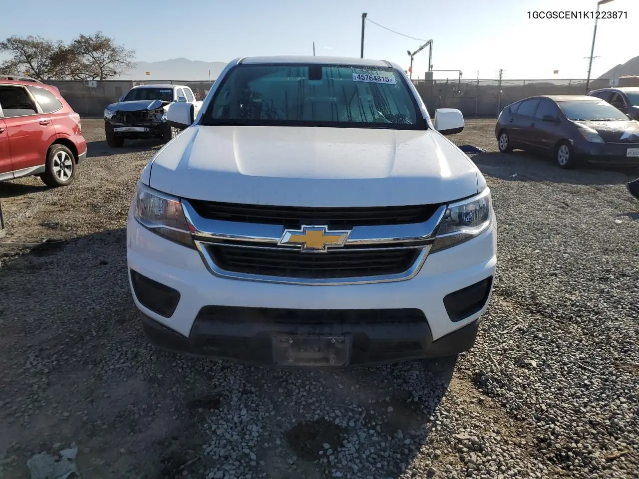 2019 Chevrolet Colorado Lt VIN: 1GCGSCEN1K1223871 Lot: 45764815