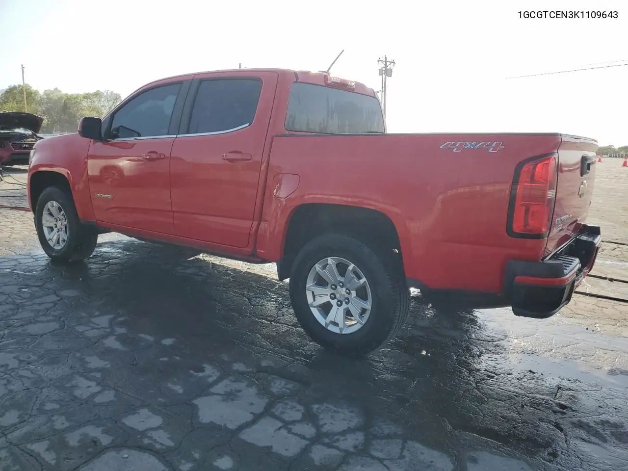 2019 Chevrolet Colorado Lt VIN: 1GCGTCEN3K1109643 Lot: 53149255