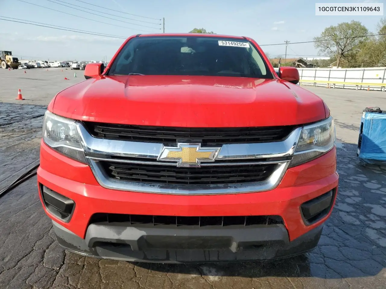 2019 Chevrolet Colorado Lt VIN: 1GCGTCEN3K1109643 Lot: 53149255