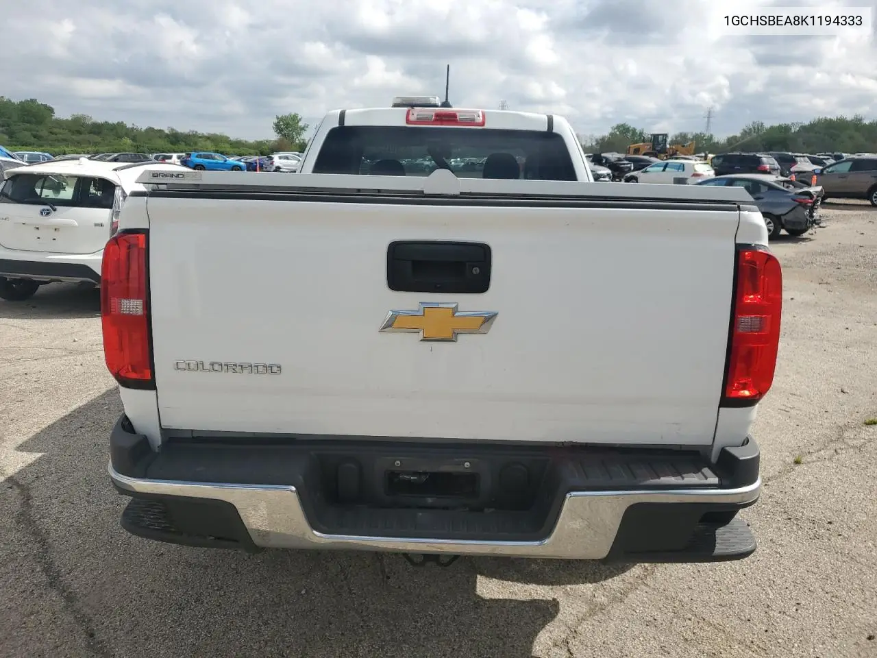 2019 Chevrolet Colorado VIN: 1GCHSBEA8K1194333 Lot: 53670145
