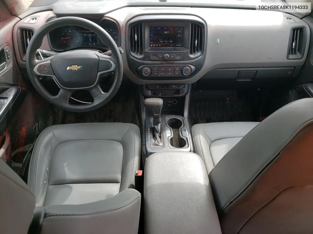 2019 Chevrolet Colorado VIN: 1GCHSBEA8K1194333 Lot: 53670145