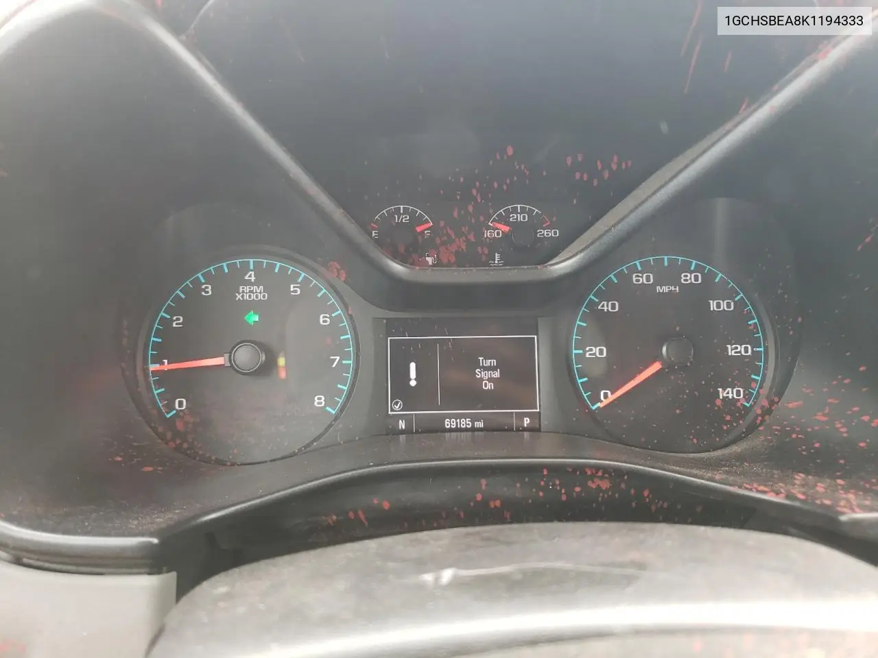 2019 Chevrolet Colorado VIN: 1GCHSBEA8K1194333 Lot: 53670145