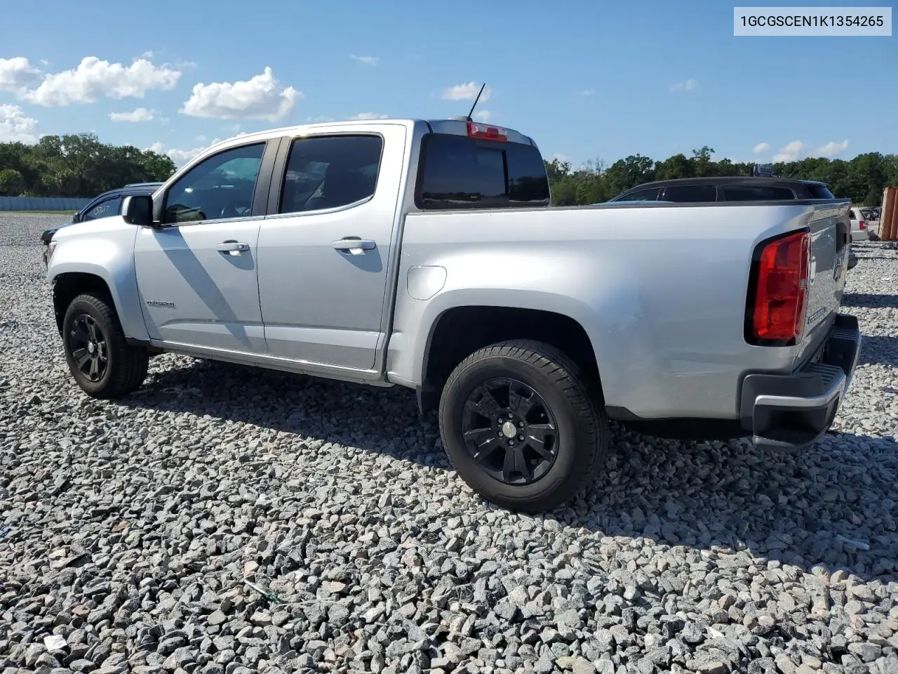 2019 Chevrolet Colorado Lt VIN: 1GCGSCEN1K1354265 Lot: 55960105