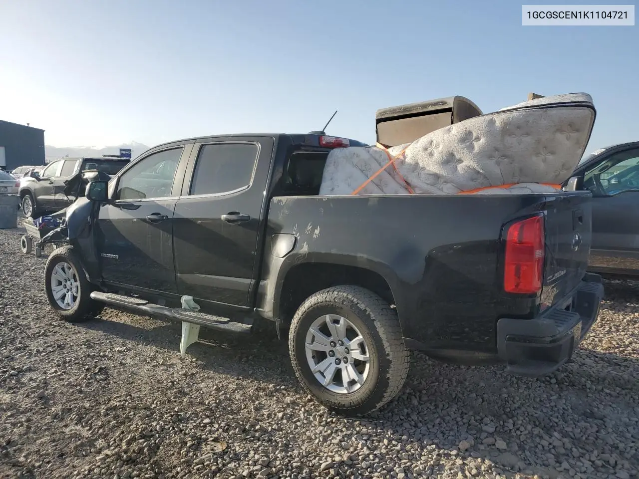 2019 Chevrolet Colorado Lt VIN: 1GCGSCEN1K1104721 Lot: 56679035