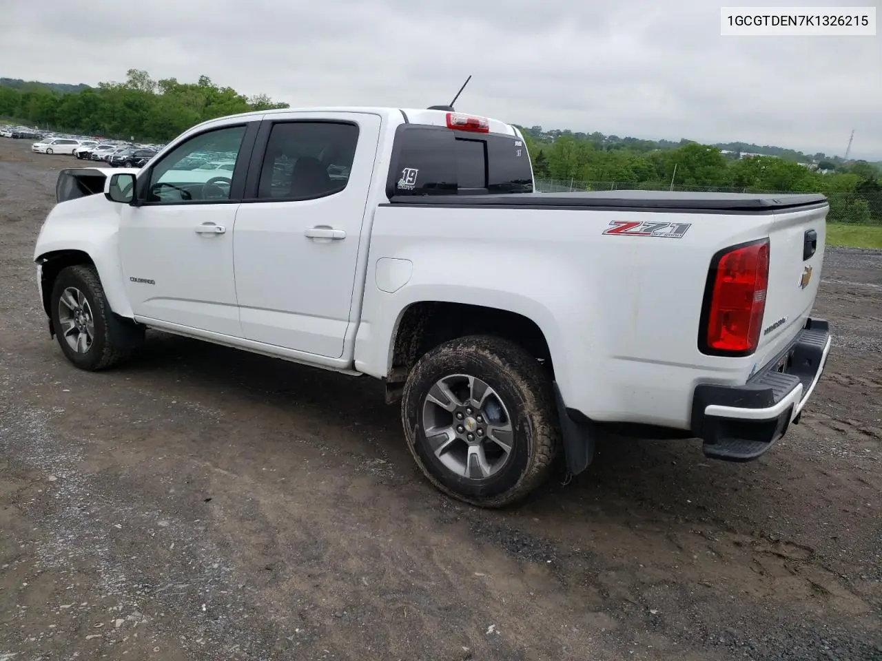 2019 Chevrolet Colorado Z71 VIN: 1GCGTDEN7K1326215 Lot: 56981685