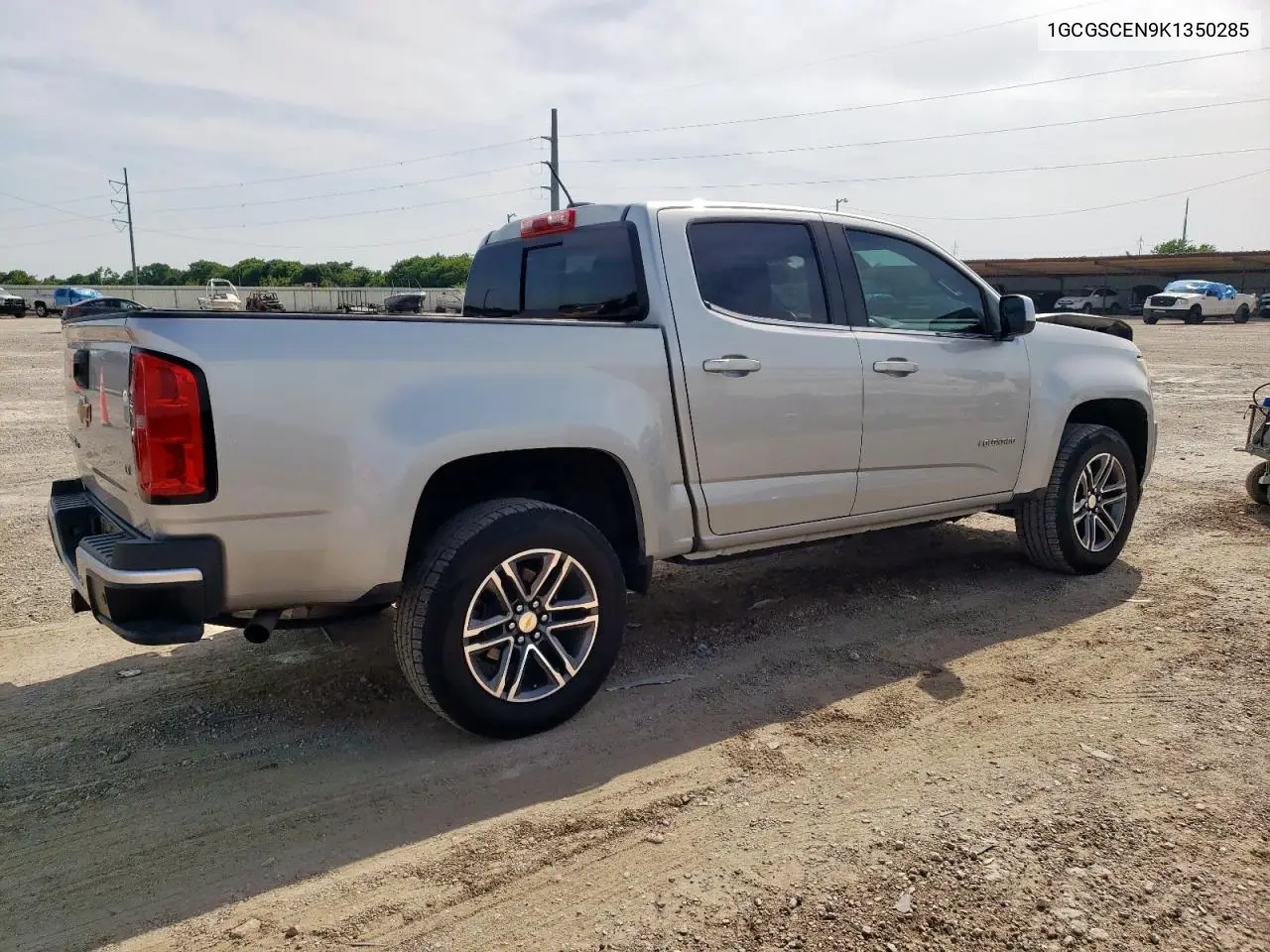 2019 Chevrolet Colorado Lt VIN: 1GCGSCEN9K1350285 Lot: 57084305