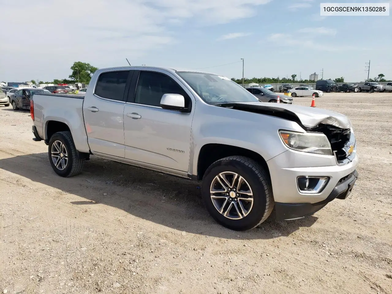 2019 Chevrolet Colorado Lt VIN: 1GCGSCEN9K1350285 Lot: 57084305