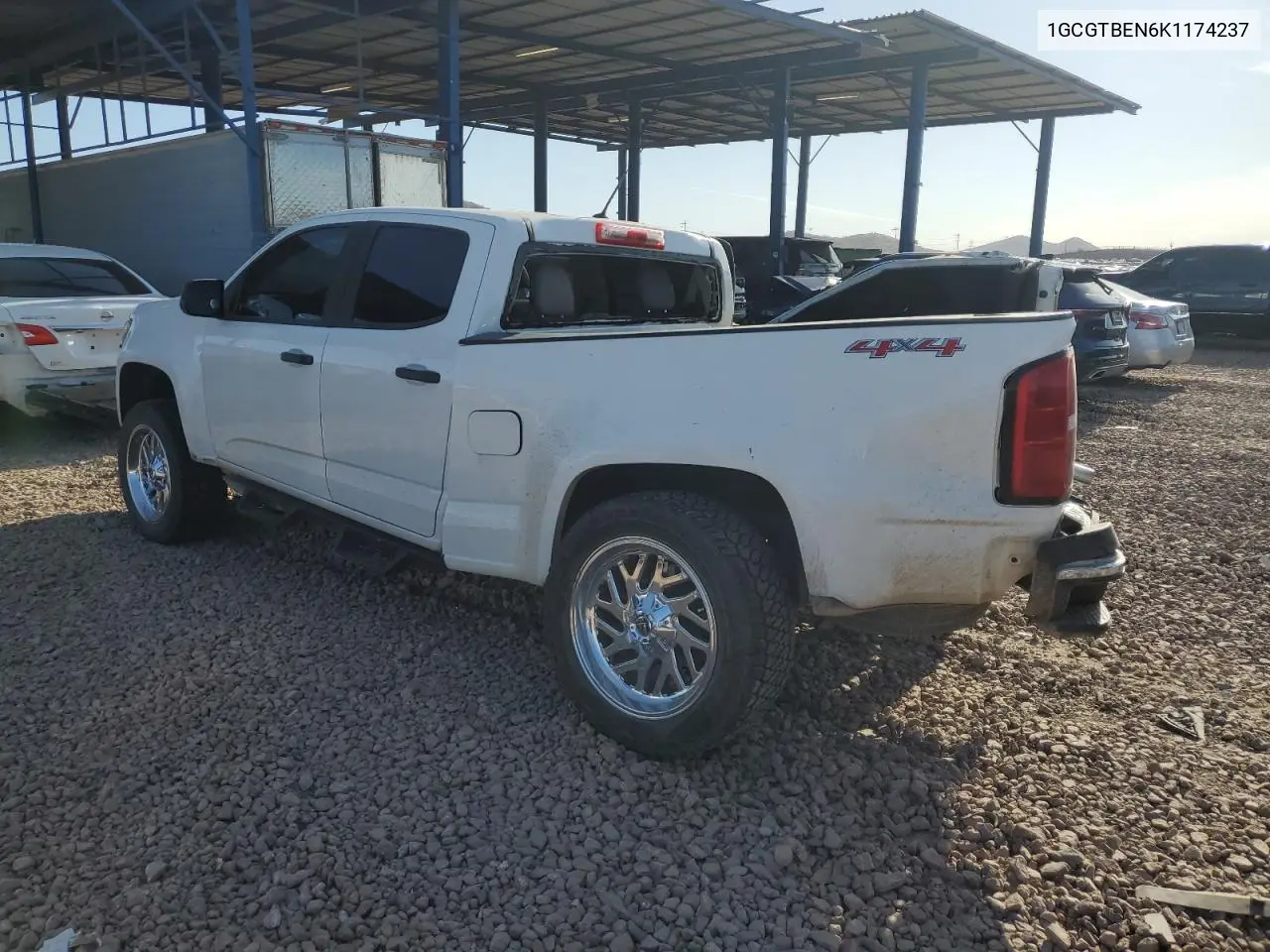 2019 Chevrolet Colorado VIN: 1GCGTBEN6K1174237 Lot: 58972285